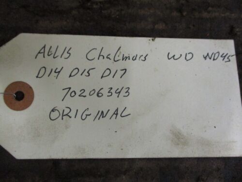 Allis Chalmers WD Front Wheel Hub Cap Cover 70206343 Assembly Tractor - Picture 2 of 6