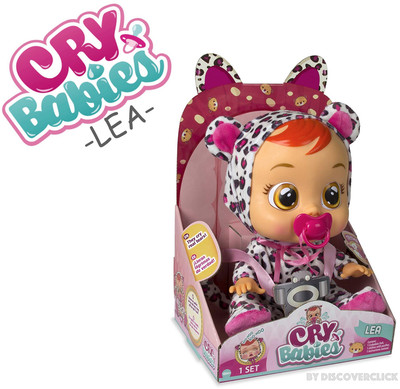 cry babies lea interactive doll