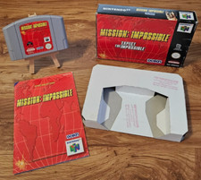 ebay® Auktion 177378693766 | Mission: Impossible OVP + Anleitung | Nintendo 64, N64 | Getestet ✅ Thumbnail of ebay® auction 177378693766 | Mission: Impossible OVP + Anleitung | Nintendo 64, N64 | Getestet ✅