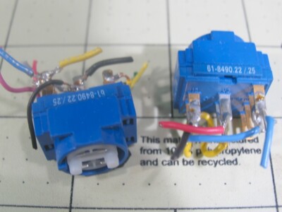 One EAO 61 Series, # 61-8490.22/25 Config. Contact Block 3PST-2NO/1NC 5A @ 250