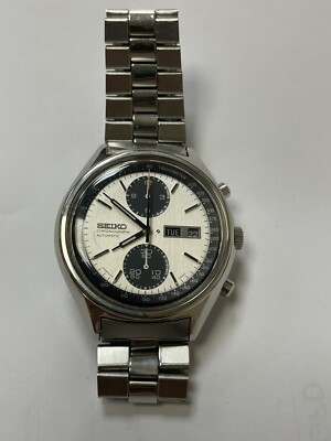 Hot Seiko Automatic Panda 6138-8020 Automatic Automatic