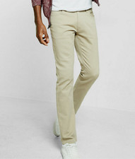 NWT  32 x 30  Express Men's Slim Fit Five Pocket Twill Pant