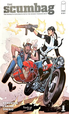 SCUMBAG #1 COVER E YANICK PAQUETTE INCENTIVE VARIANT COVER