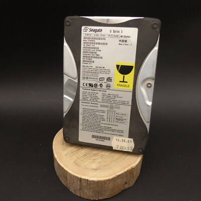 IDE Festplatte 40 GB Seagate U Series 5 ST340823A P-ATA 5400rpm  HDD 3.5''