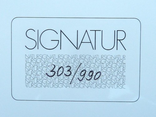 Klaus Footmann, FIRMA - tempo, scrittura, immagine - oggetto n. 9 - 303/990 - Foto 6 di 6