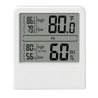 Compact Electronic Temperature and Humidity Monitor for Homes and Offices
