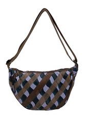 OPUS Borsa a tracolla Donna Borsa marrone-blu stile casual