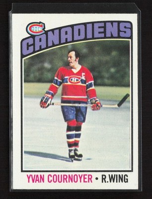 1976-77 Topps #30 Yvan Cournoyer Montreal Canadiens