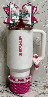 Stanley Tumbler 40oz Protour Frost Lovely White Hearts, Valentines Day 2026