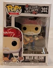 FUNKO POP ROCKS WILLIE NELSON #202 WITH BANDANA NEW UNOPENED W/PROTECTOR VAULTED