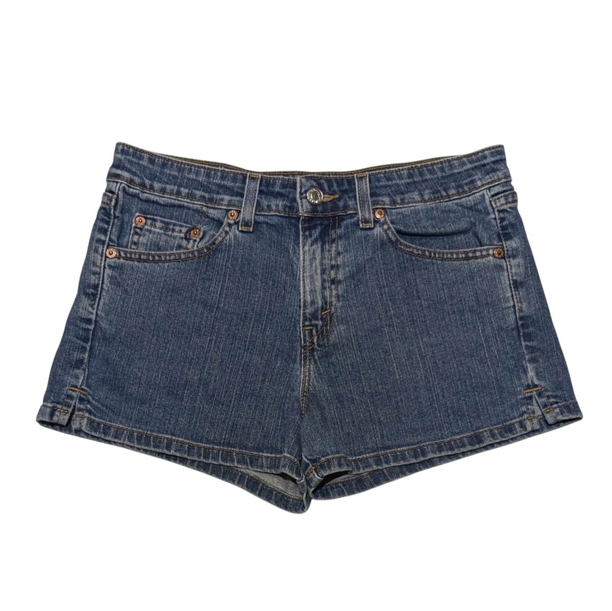 Mini Short Jean Bleu Canyon Blues - Junior - 100% Coton - Taille 7 - Excellent état