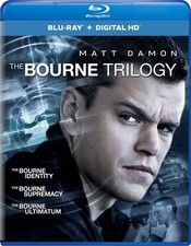 The Bourne Trilogy Blu-ray Matt Damon Julia Stiles Franka Potente Chris Co...