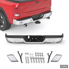 Rear Bumper Assembly For Dodge Ram 2009-2019 1 Mostplus Chrome Compatible 09-18