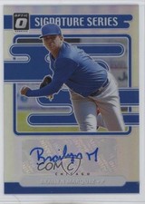 2021 Panini Donruss Optic Signature Series Holo Prizm Brailyn Marquez Auto 0u1n