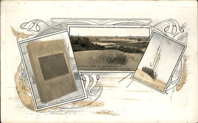 Provincetown Massachusetts MA Multi-View Sand Dunes c1900s-10s Vintage Postcard