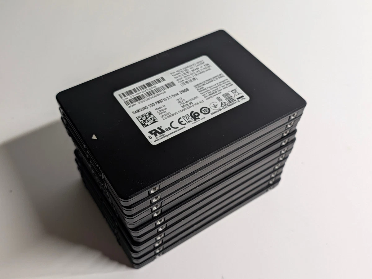 Samsung 256 GB 2.5 in Form Factor Internal Hard Disk Drives for