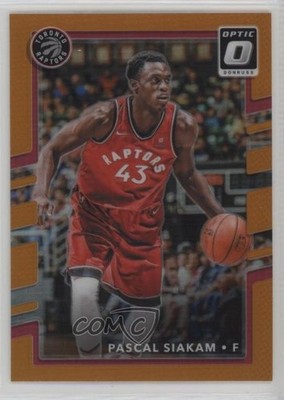 2017-18 Panini Donruss Optic Orange Prizm 45/199 Pascal Siakam #139 1d59