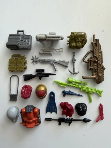 Vintage Lot Hasbro 1980’s/90’s/00’s G.I. Joe ARAH 3.75” Weapons & Accessories
