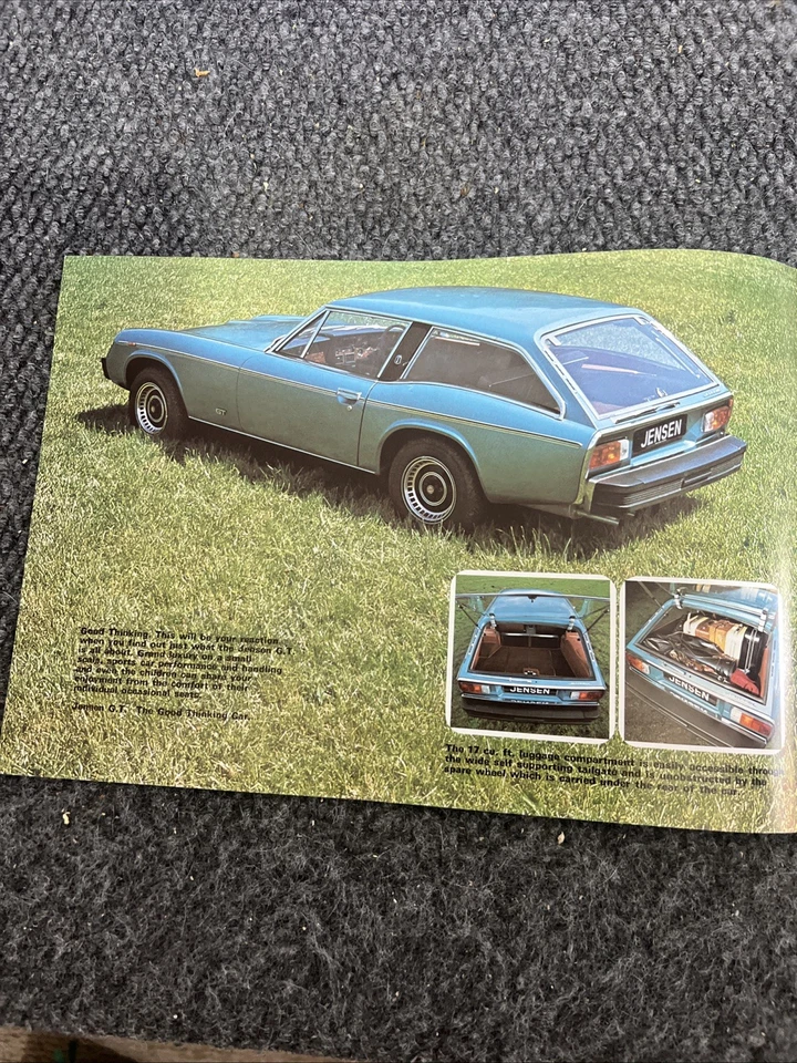 Брошюра каталога продаж спортивного купе Jensen GT - Изображение 2 из 4