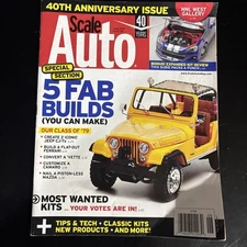 Scale Auto 40th Anniversary Issue 5 Fab Builds June 2019 FREE SHIPPING JB