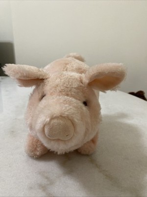 Vintage 1986 Iwaya 9  Animated Mr Bacon Pig Plush Korea Tested Works!