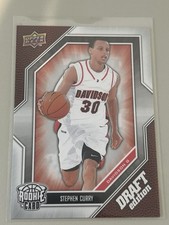 2009-10 Upper Deck Draft Edition Stephen Curry Rookie Card #34 Warriors. rookie card picture