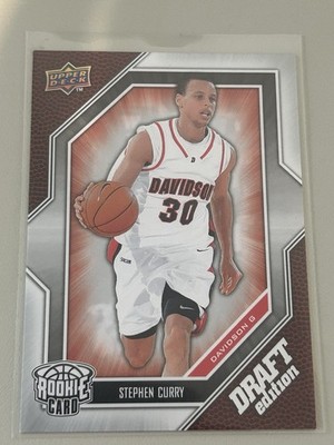 2009-10 Upper Deck Draft Edition Stephen Curry Rookie Card #34 Warriors