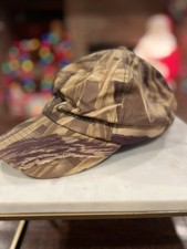 Vintage Cabela  s Camo Cap Hat Large Made USA Quilted Lining Hunting Outdoors