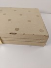 Vintage Mele Jewelry Box With Velvet Lining, 15 Compartments, Cream, Pink READ — photo 10