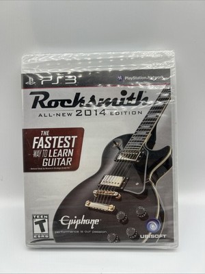 Rocksmith All-New 2014 Edition Sony PlayStation 3 PS3 Factory Sealed Game