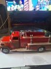 Vintage Tonka No.5 Fire Truck Pumper For Parts Or Restoration