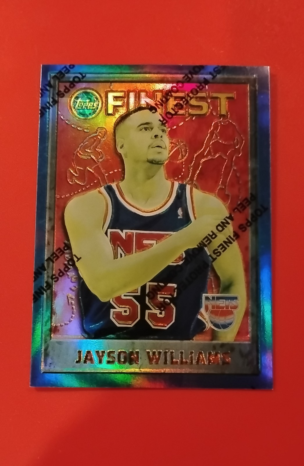 1995-96 Topps Finest - Jayson Williams #151 Refractor