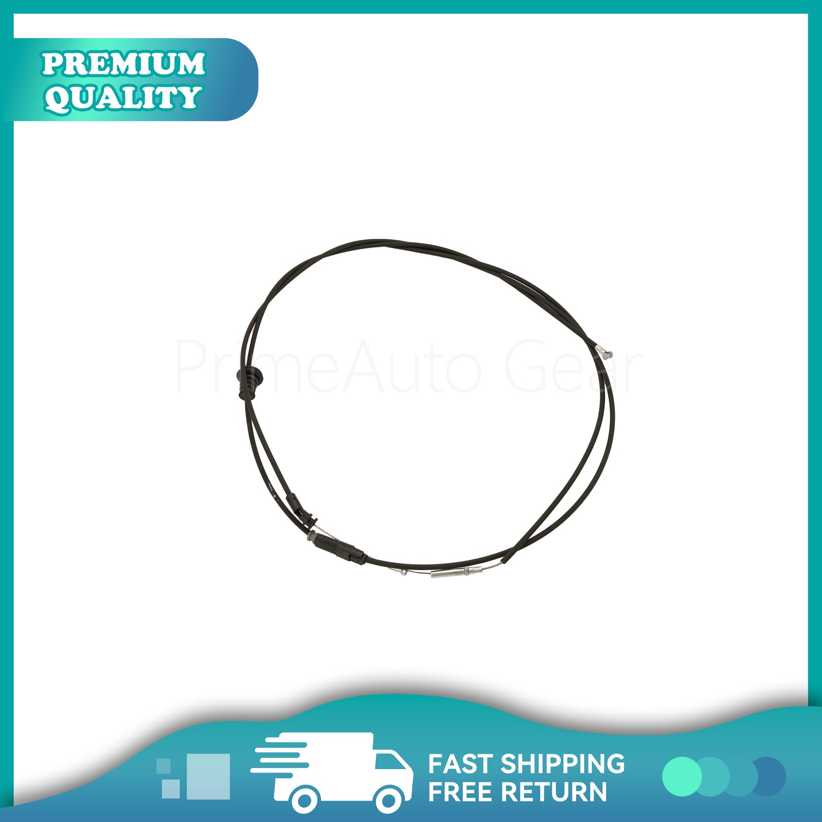 NEW 3W0823531 For Bentley Continental GT GTC Flying Spur Front Hood Unlock Cable