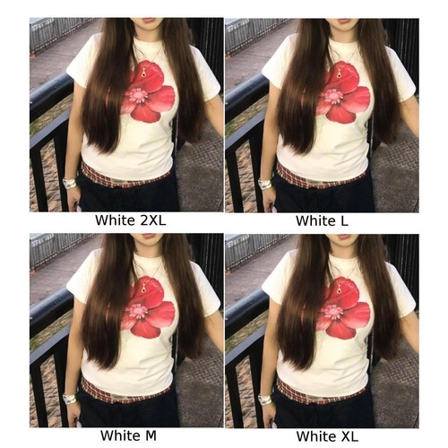 Printed Short Sleeve Tee Fashion Summer Tee All Season Wear Brand New Condition - Picture 12 of 32