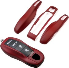 Key Fob Cover Compatible with Key Shell Key Fob Shell Replacement-red
