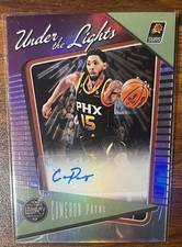 2022-23 Panini Chronicles Cameron Payne Under The Lights PURPLE AUTO /49 A1