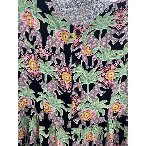 NWT Mini Molly Bracken Teen Girls Floral Romper Size 16 Black Sleeveless - Picture 8 of 9