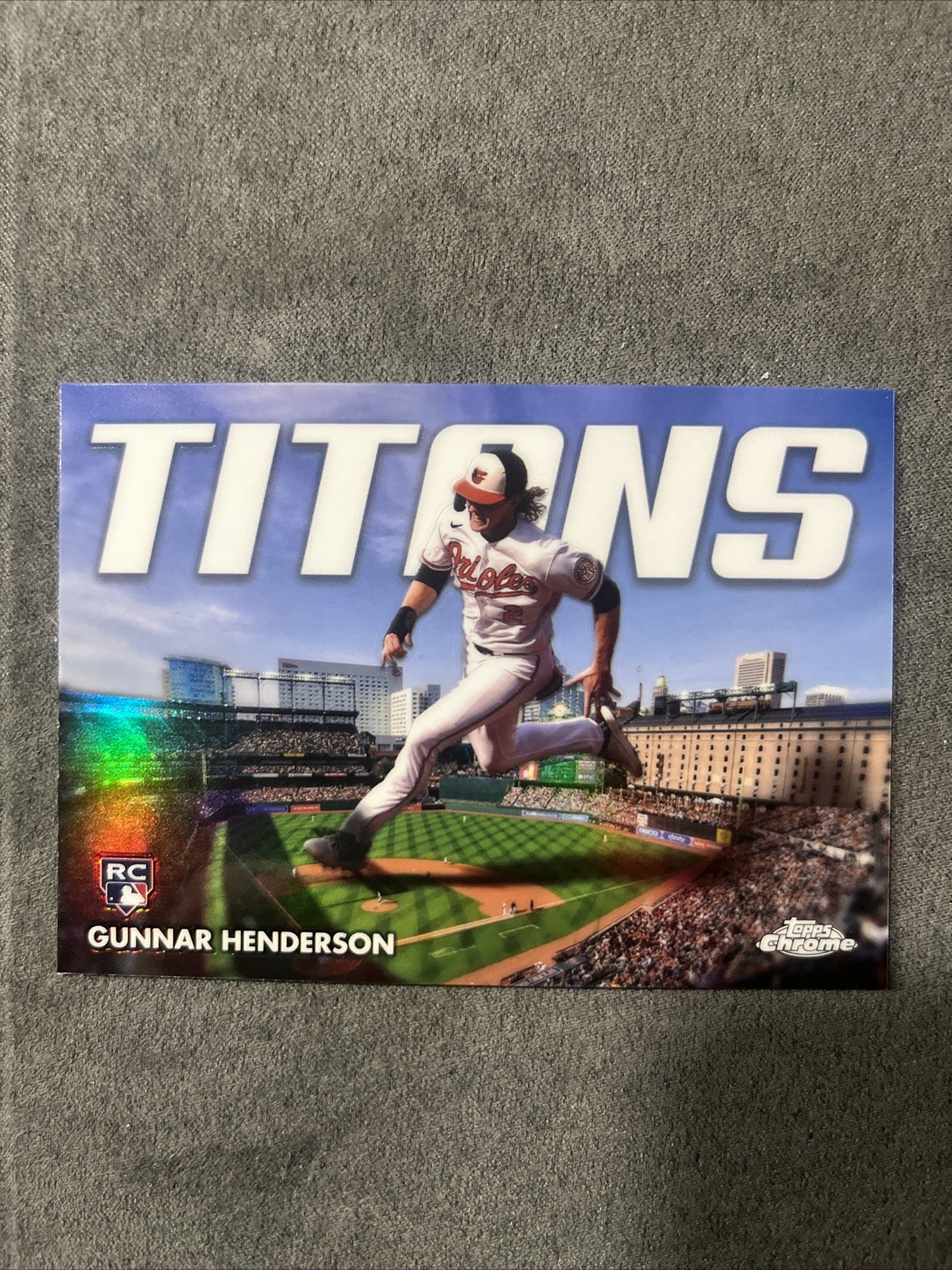 2023 Topps Chrome Update Series - Titans Gunnar Henderson #CT-12 (RC)