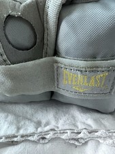 Everlast Gray Adjustable Wrist  Ankle Weights loop Closure Nylon Gym Pair