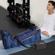 Sharper Image Flex Air Compression Boots Leg Massager LARGE NEW IN BOX Recovery