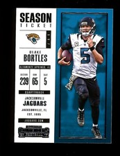 2017 Panini Contenders Season Ticket #19 Blake Bortles Jacksonville Jaguars QTY