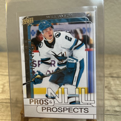 #ad Will Smith 2024 25 Upper Deck Pros and Prospects Rookie #PP 26 San Jose Sharks $2.99
