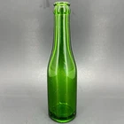 Coca Cola Straight Side Soda Bottle Green Glass 6 Oz Sistersville WV Vintage