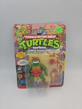 TMNT Teenage Mutant Ninja Turtles Storage Shell Raphael 1991. Unpunched. 