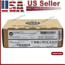 New Sealed 1769-IQ16F CompactLogix 16 Pt 24VDC I/O Input Module US Free Tax