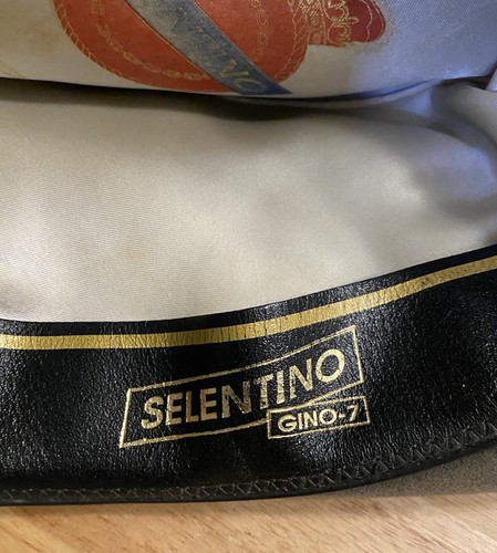 VINTAGE GRAY SELENTINO GIN0 7 FUR FELT FEDORA SUEDE DRESS HAT - Picture 7 of 11