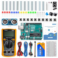 SunFounder Beginner's Lab Starter Kit with Original Arduino Uno R3 REV3 Multimet