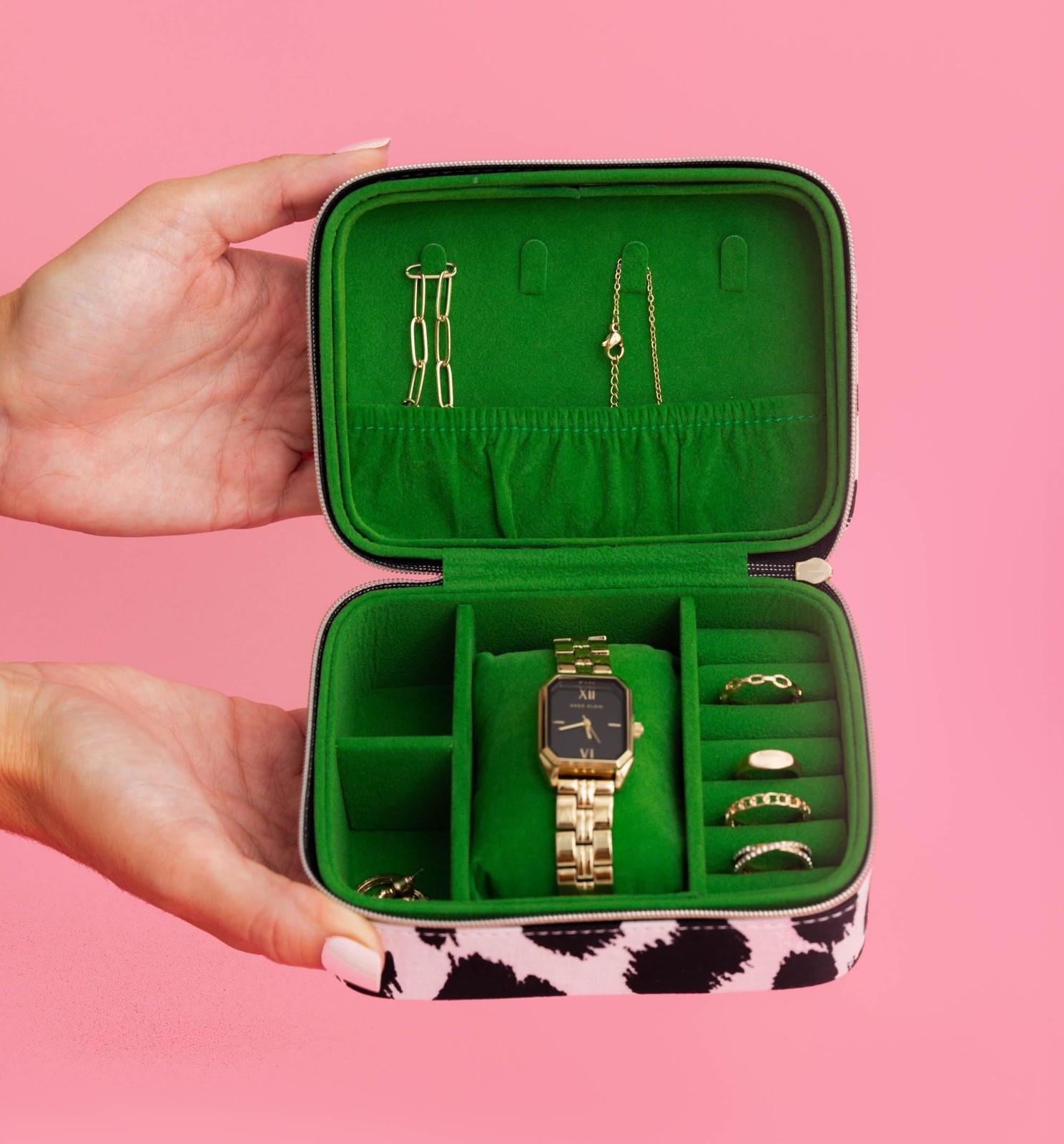 Kate Spade New York Small Travel Jewelry Case, Travel Box, Holder Organizer f... thumbnail 2