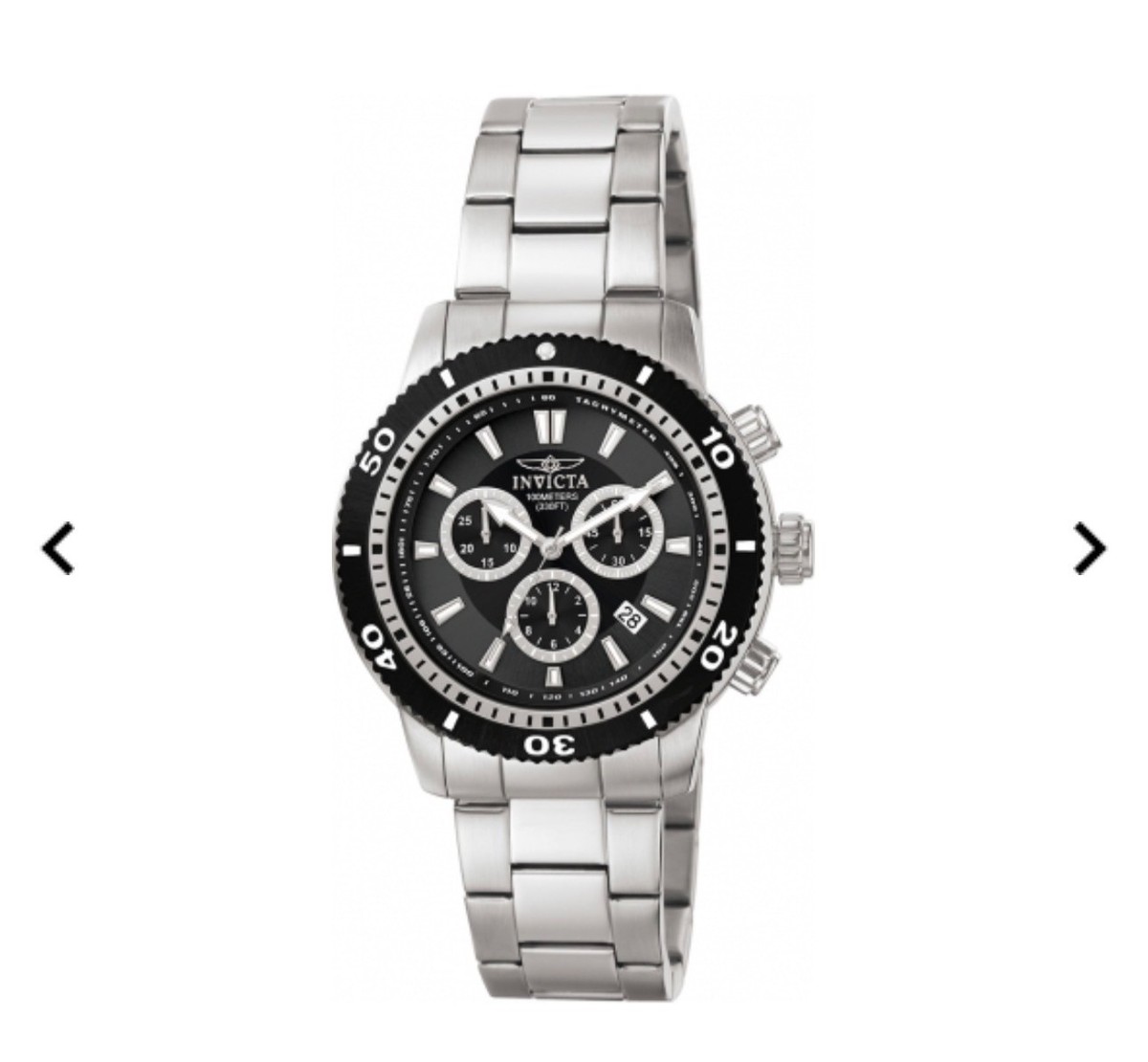 腕時計 インヴィクタ Invicta Men's 1203 II Collection Chronograph Stainless Steel Watch Invicta Specialty Men's 45mm Chronograph Silver Steel Bracelet