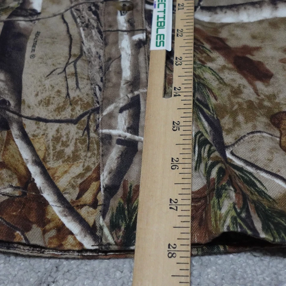 Game Winner Camouflage Realtree Shirt Women's Large Brown Long Sleeve - Image 3 of 4